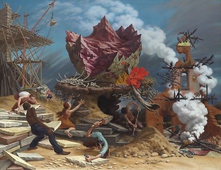 The Rock - Peter Blume (1948)